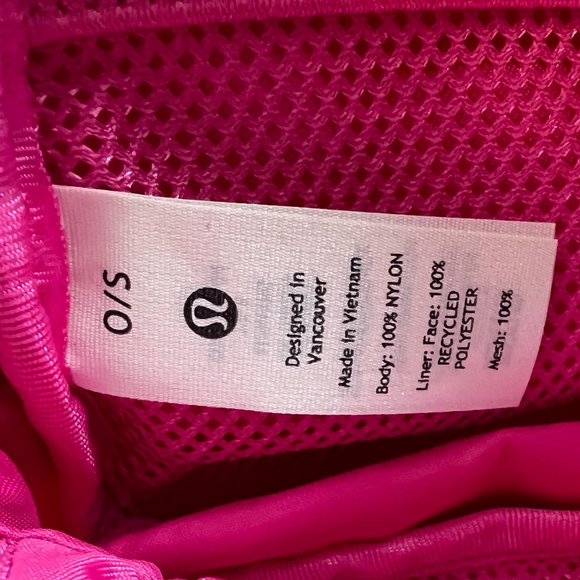 NWT Sonic Pink White Wordmark lululemon Everywhere Belt Bag - Picture 10 of 11